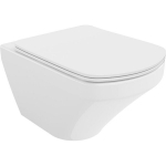 Mexen Vito wc-pott Rimless aeglaselt sulguva &otilde;hukese istmega, duroplast, Valge - 30174000