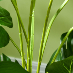 Realistlik kunsttaim Monstera Deliciosa, 1 pott ja tsementmuld, 17,5 cm x 17,5 cm x 120 cm, roheline