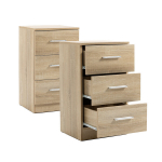 &Ouml;&ouml;kapid puitlaastplaadist 3 sahtliga, naturaalne, 2 tk