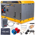 Diiselgeneraator 18 kW 230V/400V/12V koos ATS &ndash; POWERMAT