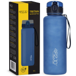 Spordipudel 1 l &ndash; aktiivseks kasutamiseks, treeninguteks ja igap&auml;evaseks tarvitamiseks sinist v&auml;rvi