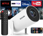 Projektor Kaasaskantav LED-projektor Android TV-ga, WiFi, 4K tugi, p&ouml;&ouml;ratav, k&otilde;lariga