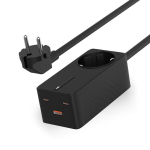 Ultra kiire laadimisjaam - KSIX nutikas tehnika - 65 W - GaN - Power Delivery - PPS - Multiport x4 - Kaabel 1,5 m