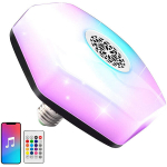 V&auml;rviline RGBW LED pirn Bluetoothi ​​ja kaugjuhtimispuldiga