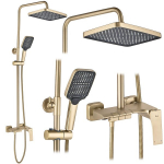 Du&scaron;ikomplekt Rea Joe Brush Gold 20,5X18X123Cm