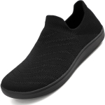 Hingavad ja mugavad naiste slip-on jalan&otilde;ud Sixspace mustad 39 EU