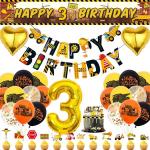 Ehitusteemaline s&uuml;nnip&auml;evadekoratsioonide komplekt Xietaea 3 aastat