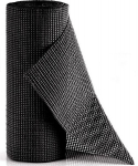 Libisemisvastane matt - 600 x 30 cm - must - 6-meetrine rull