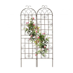 Komplektis 2 aiagrilli 220x52x2cm., helepruun
