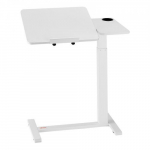 K&otilde;rgust reguleeritav arvutilaud, 70&times;40&times;64.5&ndash;102.5 cm, Valge