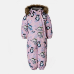 Huppa Laste talvekombe KEIRA, light pink pattern