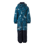 Huppa Laste kevad-s&uuml;gis kombe WILLE 1, petrol pattern/ navy