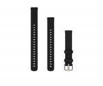 Garmin kellarihm Lily 2 Silicone Band, must
