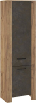 Elutoa kapp Meblocross Slide Sli-01 2D, hall/pruun