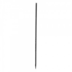 Armeerimisvaiad, 61x1.2x1.2 cm, Must, Tsingitud teras