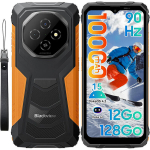 Telefon Blackview FORT 1 12GB RAM 128GB ROM 10000mAh 6.56" vastupidav nutitelefon Android 15 4G Dual SIM NFC Oranž