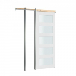 Liuguks, 203.5x76.5x3.5 cm, valge, t&auml;ispuit ja MDF