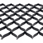 Graniitkillustiku v&otilde;rk, 8200x1200 mm, 50 mm s&uuml;gavus, vett l&auml;bilaskev pinnase hoidja, HDPE