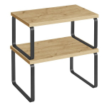 Leobert modernne k&auml;sit&ouml;&ouml;lise k&ouml;&ouml;gitungla riiulid &ndash; 2-osaline metallkomplekt