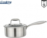 Ner&otilde;ustevaba terase katliņ&scaron; kaanega, 16 x 8.5 CM, 1.6 L, Titanium3, HR-MRK-16, Cooking by Heinner