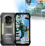 Telefon Blackview XPLORE 2 Projector 5G 20000mAh 48GB+1TB Android 15 6.73" NFC/AI/Dual SIM - Must