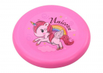 Lendav frisbee &uuml;kssarvik, roosa, 20 cm