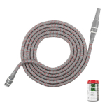 Isepikenev kastmisvoolik tarvikutega Bradas White Line SECRET DOTS, 12 m