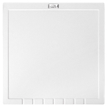 Graniidist alus Laveo Halvo, 35x35 cm, Valge