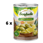 Rohelised oliivid BONDUELLE sidruniga, 300g x 6 tk. pakett