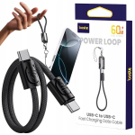 Boste Power Loop Usb-c kaabel 60w, 20cm, v&otilde;tmehoidja
