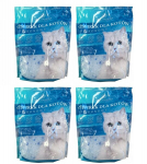 Silikoonliiv kassidele, tolmuvaba liivakasti 4x3,8 l