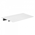 Uksepaku ramp, 29.6x86.4x5.9 cm, alumiinium, libisemiskindel, ratastooliga ligip&auml;&auml;setav