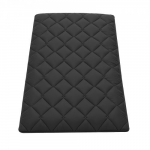 Tatami matt, kokkupandav jaapani futonmadrats, 203.2x99.1x8.9 cm, must