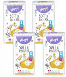 M&auml;hkmed - p&uuml;ksid HAPPY 4+ MAXI PLUS 9-15 KG 4x56 tk