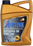 Mootori&otilde;li Alpine Longlife III C3 5W-30 5 L