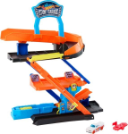 &bdquo;Hot Wheels City&ldquo; muundatav trikkide garaaži m&auml;ngukomplekt JHL94