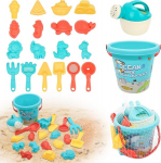 20-osaline rannam&auml;nguasjade komplekt liivakasti jaoks mitmev&auml;rviline