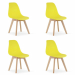 Kollane KITO tool naturaalsetest p&ouml;&ouml;gijalgadest &ndash; 4-osaline komplekt