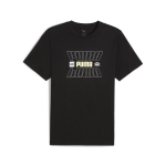 PUMA meeste vabaaja T-s&auml;rk PUMA ESS LOGO LAB Holiday Tee PUMA Black - 68818901, must