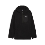 PUMA meeste vabaaja kampsun PUMA PUMATECH Half Zip Hoodie PUMA Black - 68822401, must, S