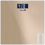 Elektrooniline kaal, klaasist, LCD-ekraaniga, 150 kg