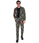 "DIA DE LOS MUERTOS PARTY FASHION SUIT" (jakk, p&uuml;ksid)