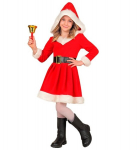 "MISS SANTA" (kapuutsiga kleit, v&ouml;&ouml;)