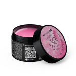 Builder Gel Excellent Pro Pinky Princess roosa kuldse l&auml;ikega 50 g