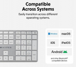Hyper - Wireless Keyboard (Nordic) Bluetooth 5.0 Space Grey