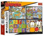 Pusle Trefl Garfield 4x250 t&uuml;kki koomiksistseenid