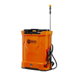 Akuga seljakandega aiaprits 16L 12V 8Ah 6.8 bar 4 l/min teleskoopvarras 50&ndash;80 cm 7&ndash;10 m t&ouml;&ouml;kaugus 70-143 Polax