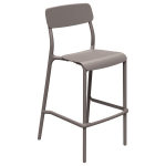 Aia baaritool Ferne Rimo Earthy Taupe, k&otilde;rge plastist