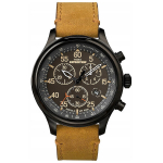 Meeste k&auml;ekell Timex Expedition Tw4b12300 pruun nahast rihm