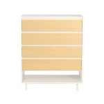 Kummut Home4you HERTA 80x40x97cm 4 sahtlit minimalistlik metalljalgadega